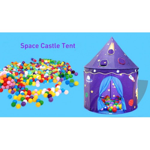 Foldable Kids Tent Children Castle Tent Toy Game Suitable For Indoor And Outdoor Activities